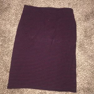 stripes skirt